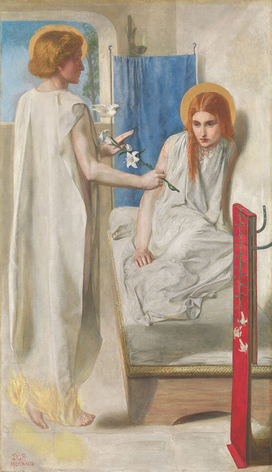 Dante Gabriel Rossetti: Ecce Ancilla Domini! ('The Annunciation')